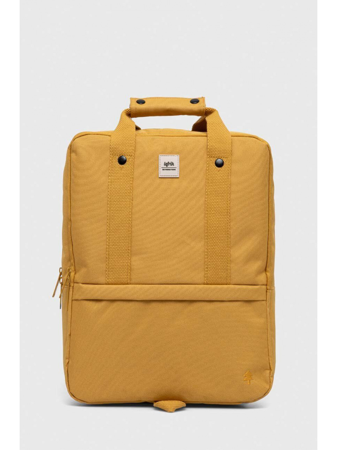 Batoh Lefrik žlutá barva malý hladký